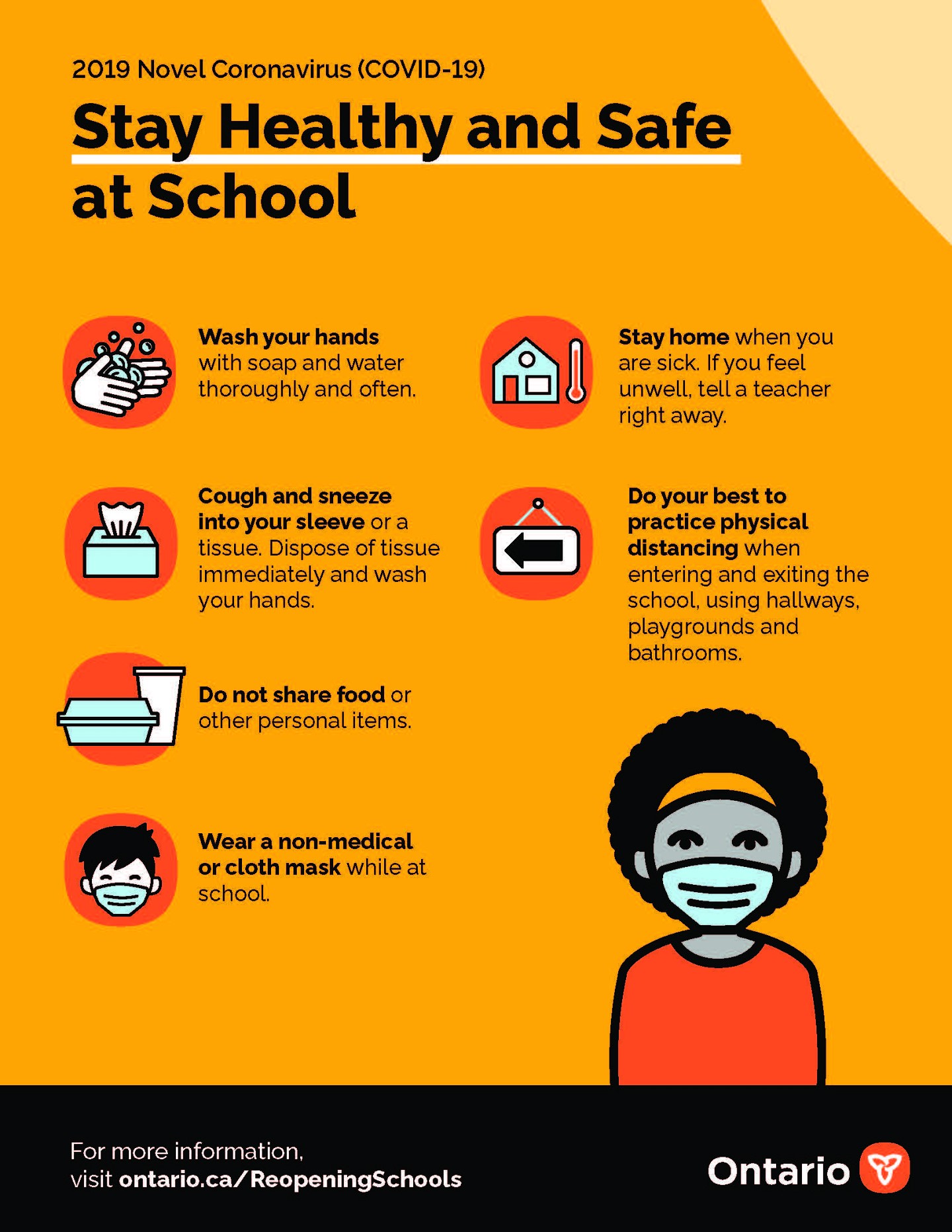 health and safe at schools poster