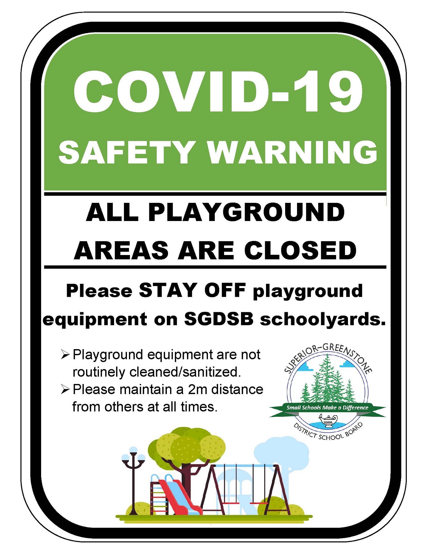 playground closed covid-19