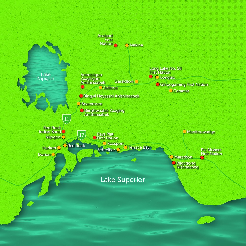 School Board Area Map