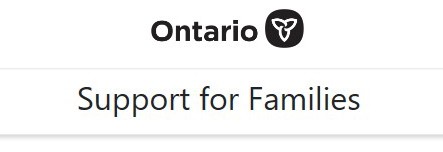 Ontario supports for families